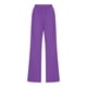 thumbnail image 5 of Pantalones de mujer de cintura alta y pierna ancha - Pantalones informales elásticos con cordón y bolsillos, tallas S-XXXL, 5 of 5