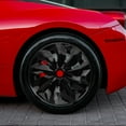 thumbnail image 4 of Beaupretty Elegant Black PP Wheel Hub Cap, Universal Fit, Stylish Design, Tool-Free Install, 4 of 8