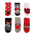 thumbnail image 2 of Tin Disney para Niña, Minnie Mouse Multicolor 6 Pares Talla de 7 a 9, 2 of 3
