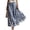 Blue, variant on Xunlbb Up to 50% off Long Skirts for Women, Women's Summer Casual Polka Patchwork Layer Sweet Half Skirt Gift for Girls, on Clearance