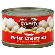 Dynasty Whole Water Chestnuts, 8 oz (Pack of 12)