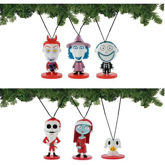 Nightmare Before Christmas 6 Piece Ornament Set