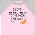 thumbnail image 3 of Inktastic I Love My Brothers to the Moon and Back Gift Baby Boy or Baby Girl Bodysuit, 3 of 4