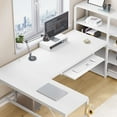 SEDETA L Shaped Computer Desk, 63'' Corner Gaming Desk, Computer Desk