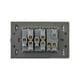 thumbnail image 4 of Placa Con 1 Apagador Sencillo Y 2 Contactos Lucek FlatPack 6 blanco, 4 of 4