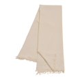 thumbnail image 3 of LR Home Sandy Farmhouse Solid Turkish Crinkled Cotton Throw Blanket with Fringe, 3 of 7