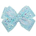 thumbnail image 2 of Rhinestone Hair Bows Sparkling Crystal Stone Bride Hair Clips for Women Girls Hair Accessories Barrettes, 2 of 2