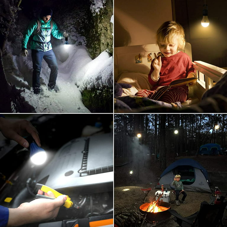 Lepro LED Camping Lampe, Mini Camping Laterne, 350LM, 4 Lichtmodi