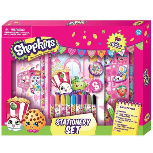 Shopkins 30Piece Stationary Set