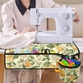 thumbnail image 4 of HELLHERO Sewing Machine Pad with 4 Pockets Waterproof Easy Storage for Sewing Classes, Orange, 4 of 5