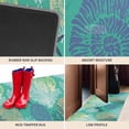 thumbnail image 6 of Nautical Coastal Doormat Ocean Coral Welcome Mat Entrance Floor Mat Starfish Beach Blue Teal Door Mar Indoor Outdoor Entrance Floor Mat Non Slip Rubber Mat 18 x 30 inch, 6 of 6