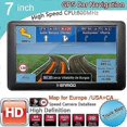 thumbnail image 1 of 7 Inch HD GPS Portable Navigation 2023 Maps for Europe Russia Car TRUCK CAMPING Caravan Navigator Sat Nav Free Lifetime Updates, 1 of 4
