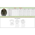 thumbnail image 4 of Gibobby Playera polo hombre Blusa superior de manga larga de color sólido con cuello casual de para hombre(Verdemilitary,M), 4 of 4