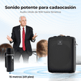 thumbnail image 3 of HW HAOWORK Amplificador de Voz Portátil con Micrófono Lavalier Bluetooth, Mini Megáfono WB006, 3 of 7