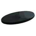 thumbnail image 4 of Funda protectora para mesa de comedor redonda, de lujo, fácil de limpiar, con borde elástico, resistente al aceite. Negro S, 4 of 9