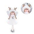 thumbnail image 2 of Yuarrent Colgante de muñeca de Navidad Decoración de árbol de Navidad resistente al desgaste Adorno de muñeca colgante Kits de decoración para fiestas Blanco Yuarrent HA001211-01, 2 of 8