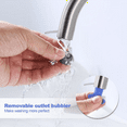 thumbnail image 3 of WOWOW Touchless Bathroom Faucet Automatic Bathroom Sink Faucet  Single Hole, 3 of 9