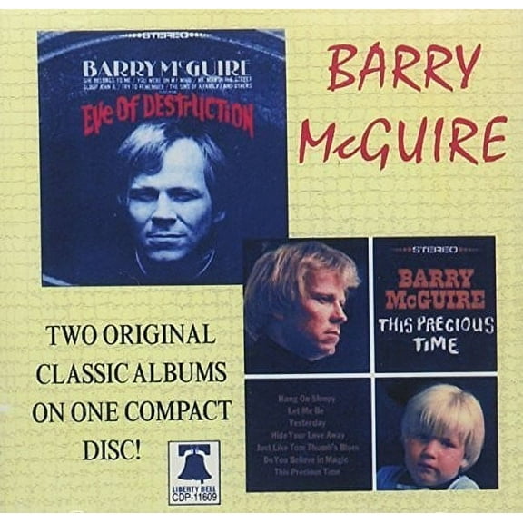 Barry McGuire - Eve of Destruction / This Precious Time - Music & Performance - CD
