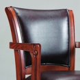 thumbnail image 4 of Hillsdale Park View 30" Swivel Arm Bar Stool in Medium Brown Oak, 4 of 8