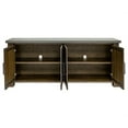 thumbnail image 3 of Beaumont Lane 72" Wood TV Console Entertainment Stand with Brown Concrete Top, 3 of 10