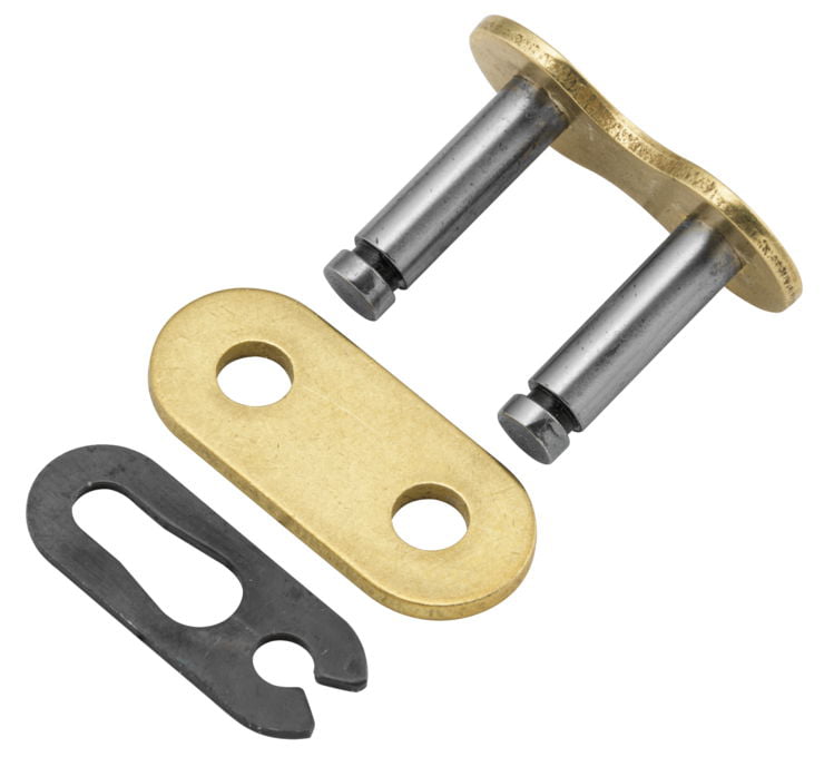 Gold Non O-Ring Clip-Type Connecting Link 520 Series RK Racing Chain GB520MXZ4-CLIP-CL 
