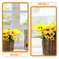thumbnail image 4 of LIFKOME 2pcs Rustic Flower Barrel Planter Pots Tree Stump Design for Indoor and Outdoor Home Use, 4 of 8