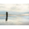 thumbnail image 2 of Deiter, Lori 14x12 Gold Ornate Wood Framed with Double Matting Museum Art Print Titled - Sunrise at the Beach, 2 of 4