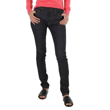 Victoria Beckham Ladies Blue Skinny Star Jeans, Waist Size 25"