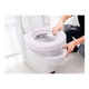 thumbnail image 4 of Kit de entrenamiento de inodoro para gatos de plástico, caja de arena para cachorros, tapete de arena para gatos, inodoro de entrenamiento para gatos, producto de limpieza para mascotas,, 4 of 7