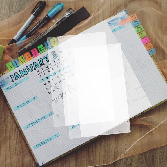 Raindrops  5 Pcs Cash Stuffing Supplies Money Savings Binder Budget Bag