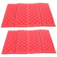 thumbnail image 4 of Clispeed Multifunctional Red Xpe Camp Seat Cushion Lightweight Portable 2Pcs, 4 of 5