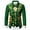 A-Green, variant on Shirts for Men Saint Patrick's Day Digital Print Long Sleeve Button Lapel Mens Casual Top