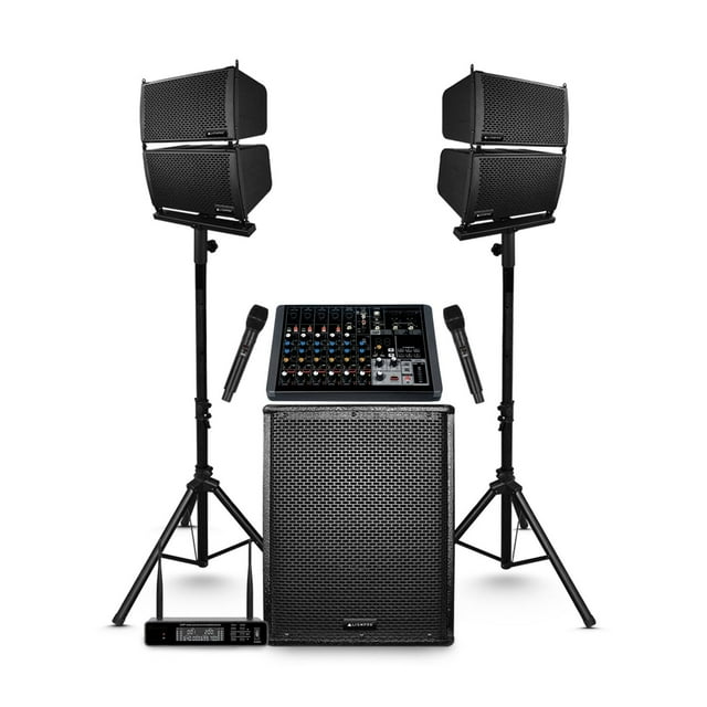 Kit Sistema Lineal Xarray 18 AlienPro Mezcladora Micrófonos