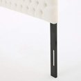 thumbnail image 5 of Christopher Knight Home Jezebel Headboard - Fully Upholstered, Queen / Full, Ivory, 5 of 5