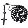 thumbnail image 2 of Necklace, Sweater Chain Necklace Crucifix Pendant Glossy Stabilized Emotions  For Home, 2 of 8