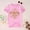 shirts for girls clearance-Light Pink, variant on RTKFRFLM Birthday Girl Tie-Dye T-Shirt Kids Sequin Party Graphic Top 10th Birthday Gift Shirt for Girls Fashionable Summer Celebration Cotton Tee Trendy Colorful Party Outfit