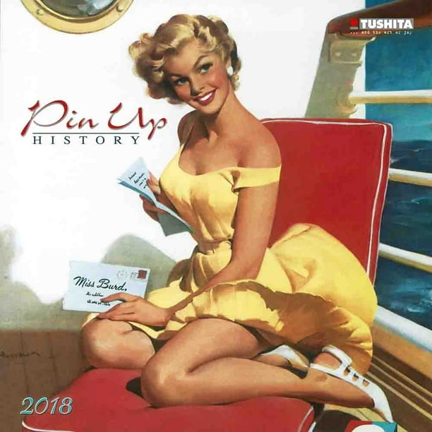 2018 Pin Up History Wall Calendar, PinUp Models by Image Connection