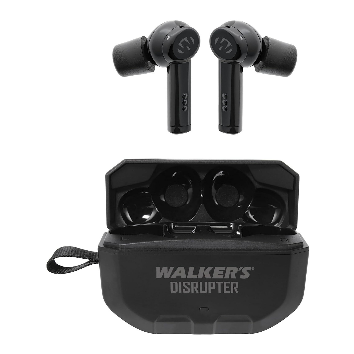 Walker's Disruptor Noise Canceling Bluetooth Earbuds with Forward Focus Mode - image 2 of 7
