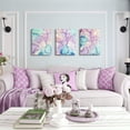 thumbnail image 2 of HFDF Wall Art 3 Piece Abstract Canvas Prints Modern Home Decor for Living Room, Bedroom, Office -in 12x16inch Framed, 2 of 7