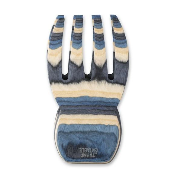 Thyme & Table Blue Wood Salad Hand Set (2 Pack)