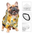 thumbnail image 3 of Balery Beautiful Countryside Sunflower Sudadera con Capucha para Perros Pequeños – Ropa para Mascotas, Disfraz para Perros y Gatos, Ideal para Fiestas y Cosplay-X-Small, 3 of 7
