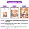 thumbnail image 5 of Happy Thanksgiving Corgi Give Thanks Fall Beanie Scarf Welcome Cozy Fleece Blanket Welsh Corgi Dog Lover Gifts Idea Warm Soft Throw Blanket - 00020, 5 of 5