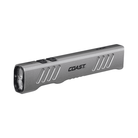 COAST SLAYER 1150 Lumen Rechargeable LED Flashlight – USB-C, Dual Optic, Waterproof