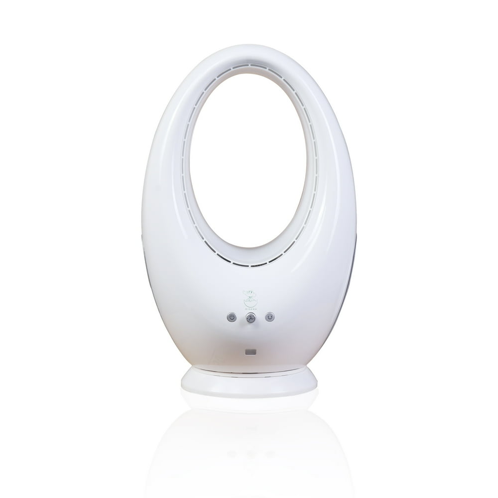 Oscillating Table Bladeless Fan, 9 inch Baby Bladeless Fan, Remote
