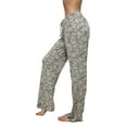 thumbnail image 2 of Just Love Women's Ultra-Soft Pajama Pants – Cozy Lounge Sleepwear (Rodeo Bandana - Grey, 2X), 2 of 3