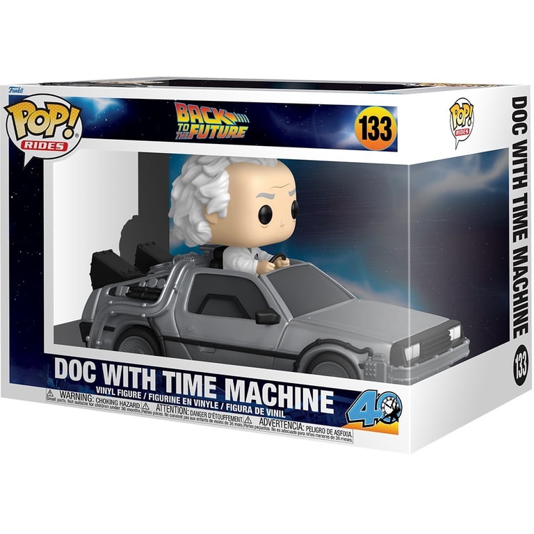 Funko, Vinyl Figure, Back to the Future Doc with Time Machine