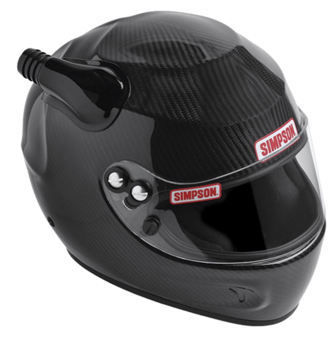 SIMPSON SAFETY 1450028 Helmets Pit Warrior OTW Medium Flat Black
