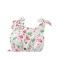 thumbnail image 4 of ITFABS Baby Girls Cotton Jumpsuit, Printing Single-breasted Suspender Romper, 4 of 9