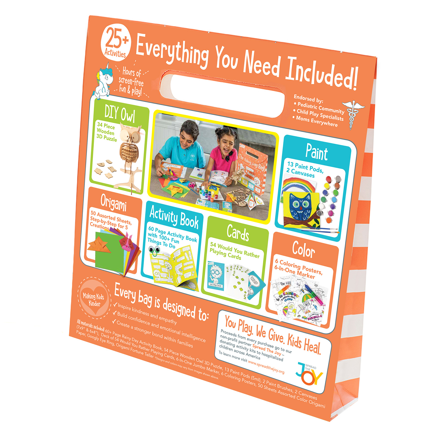 Open the Joy The Rainy Day Bag, Activities for Kids & Families
