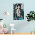 thumbnail image 4 of Jung Kook Posters Canvas Art Poster and Wall Art Picture Print Modern Family bedroom Decor Posters 24x36inch(60x90cm), 4 of 6
